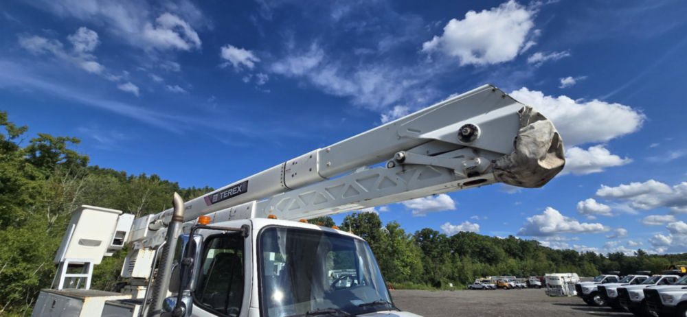 2017 Freightliner M2 4x2 Terex HRX-55 Material Handler Bucket Truck