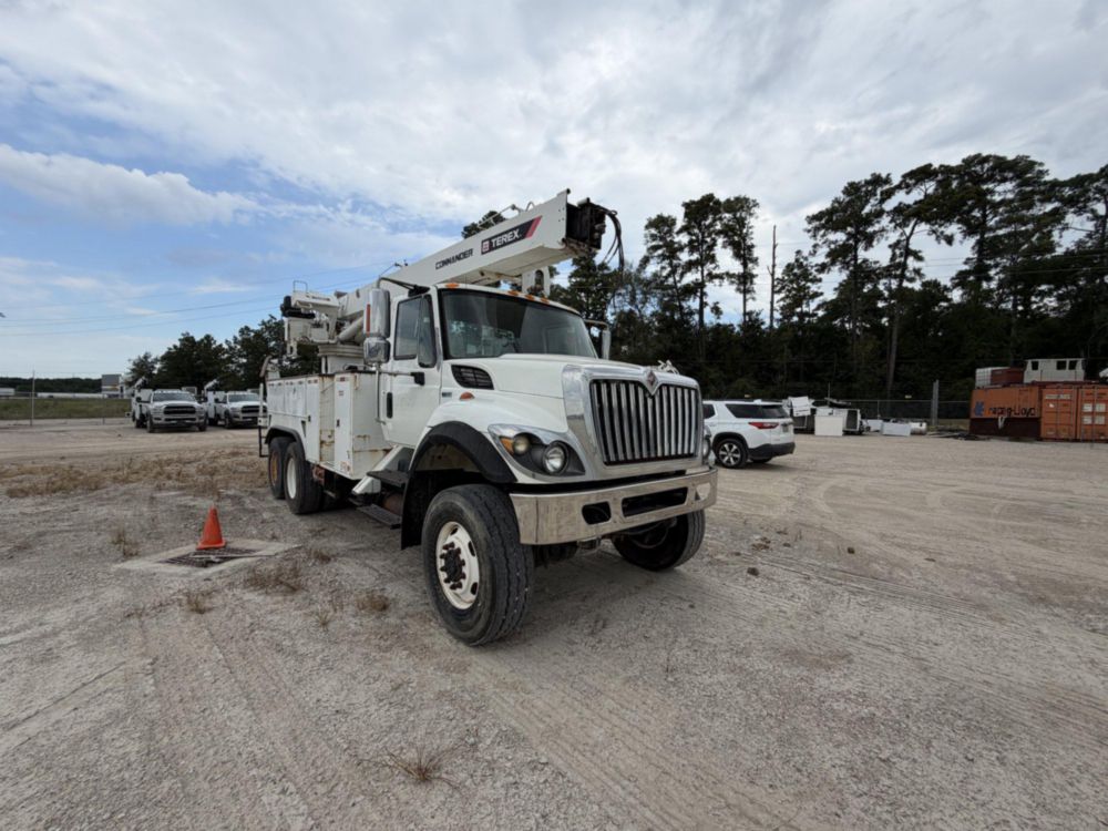 2012 International 7400 6x6 Terex Commander "Incomplete"6060 Digger Derrick Truck