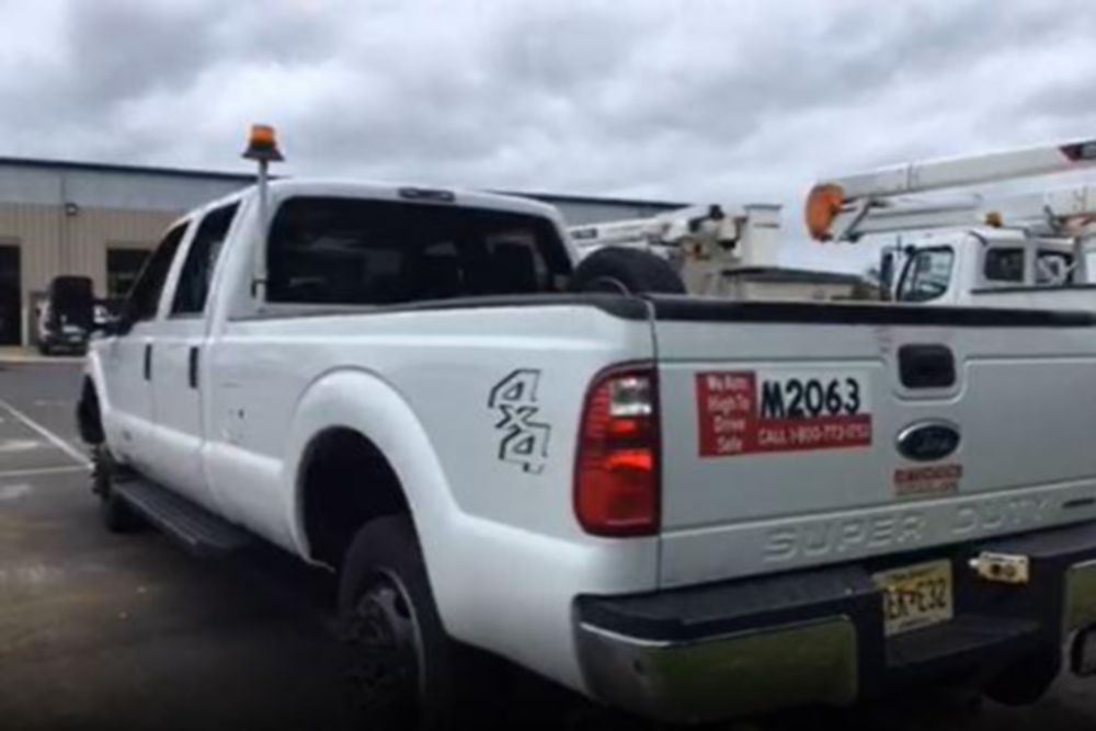 3/4 Ton Crew Cab Gas Hi-Rail Pickup Truck