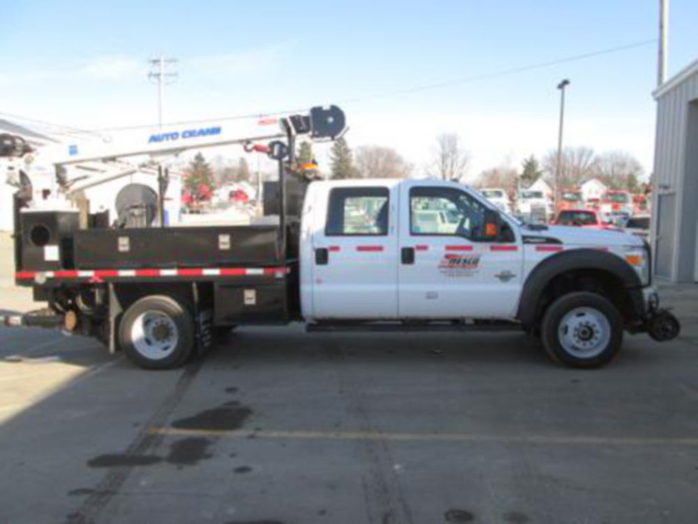 MediumDuty HiRail Flatbed Truck Rental Custom Truck One Source