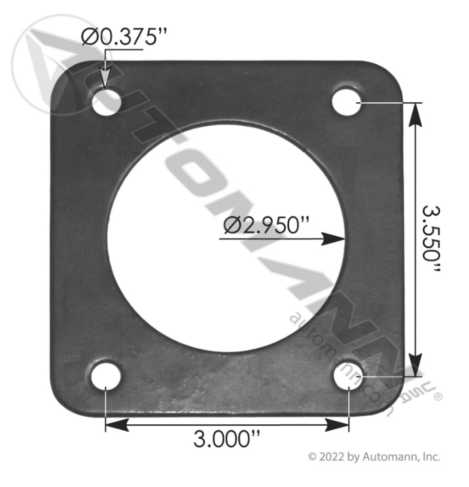 Automann Radiator Gasket Kenworth
