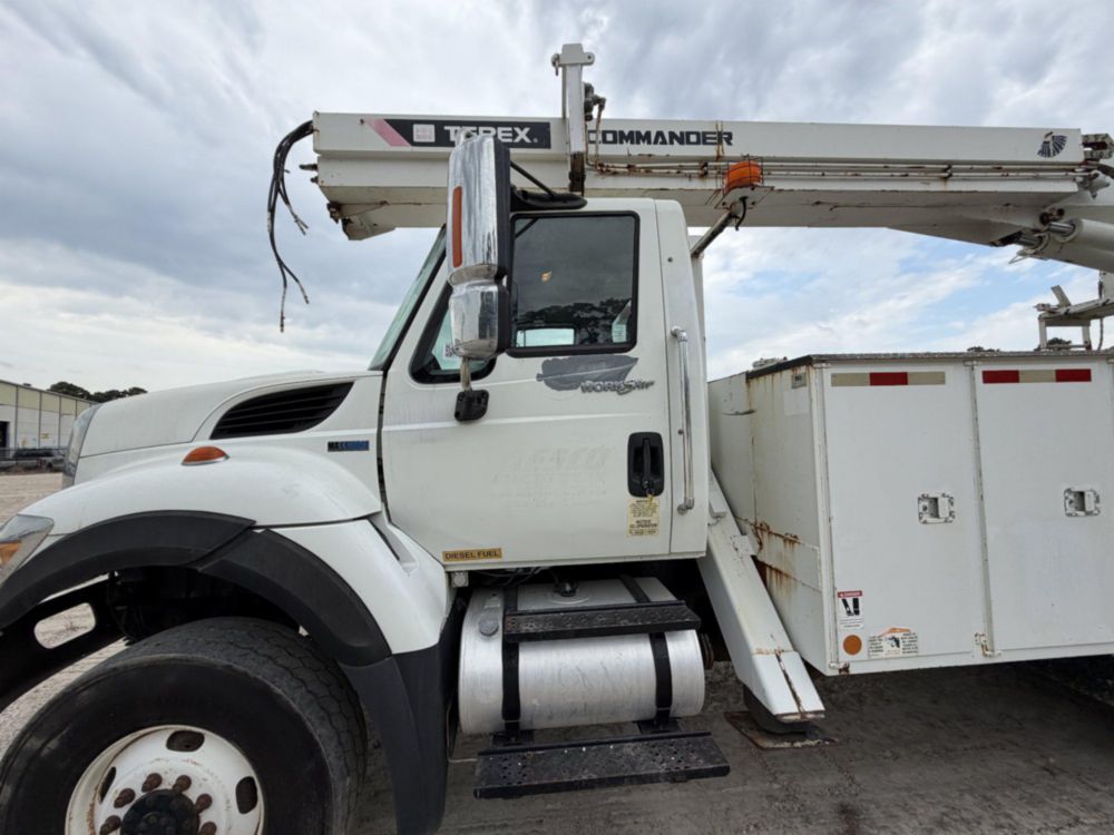 2012 International 7400 6x6 Terex Commander "Incomplete"6060 Digger Derrick Truck