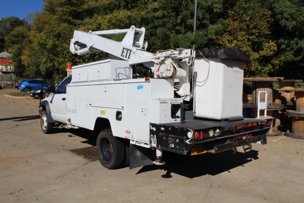 2010 Dodge 5500 4x4 ETI ETC MH-37IH Material Handler Bucket Truck
