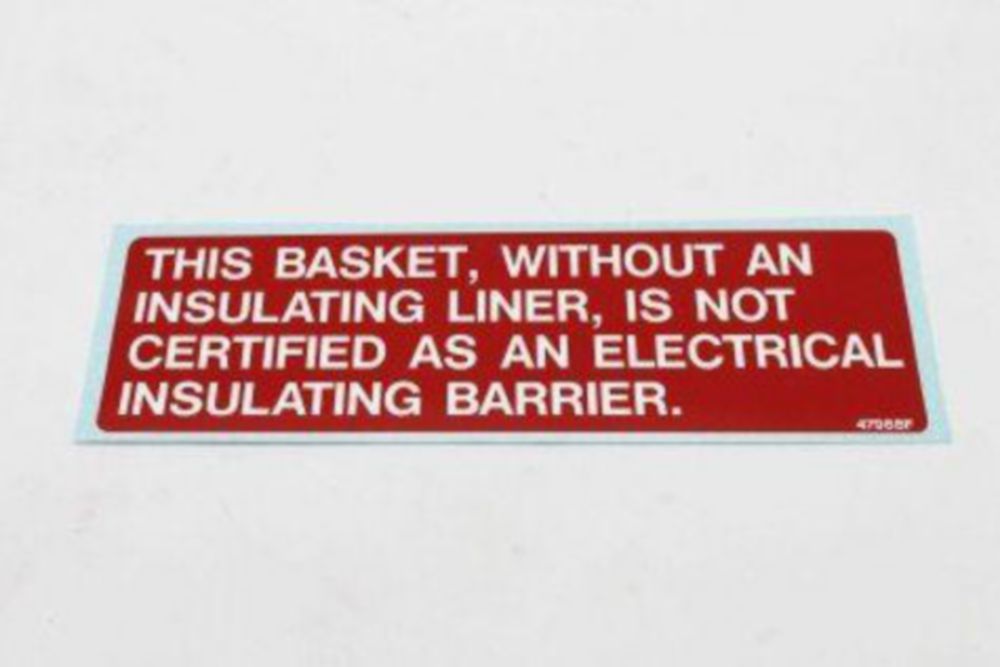 DECAL WARNING