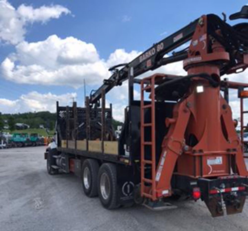 11,130 lbs HiRail Grapple Rental Custom Truck One Source