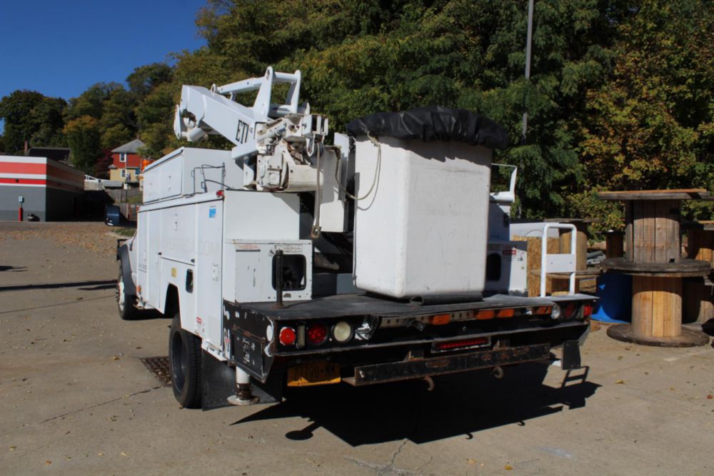 2010 Dodge 5500 4x4 ETI ETC MH-37IH Material Handler Bucket Truck