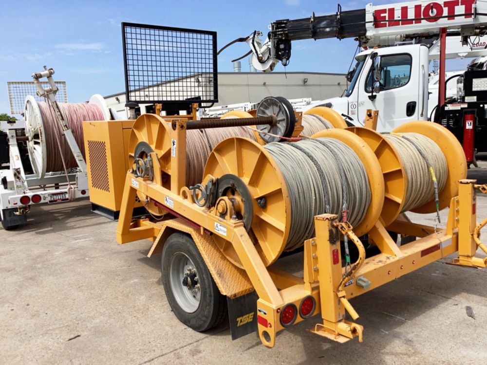 2019 TSE DP 20-4H Four Drum Puller