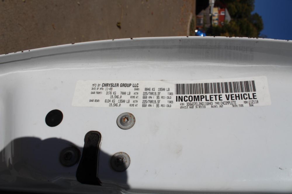2010 Dodge 5500 4x4 ETI ETC MH-37IH Material Handler Bucket Truck