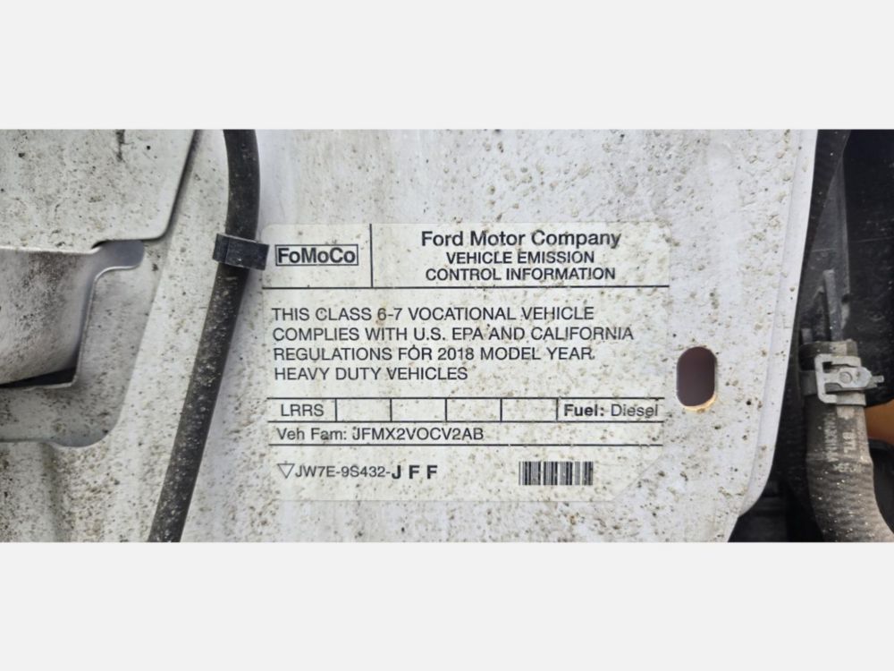 2018 Ford F-750 4x2 Versalift VTP-40-NE Cable Placer Truck