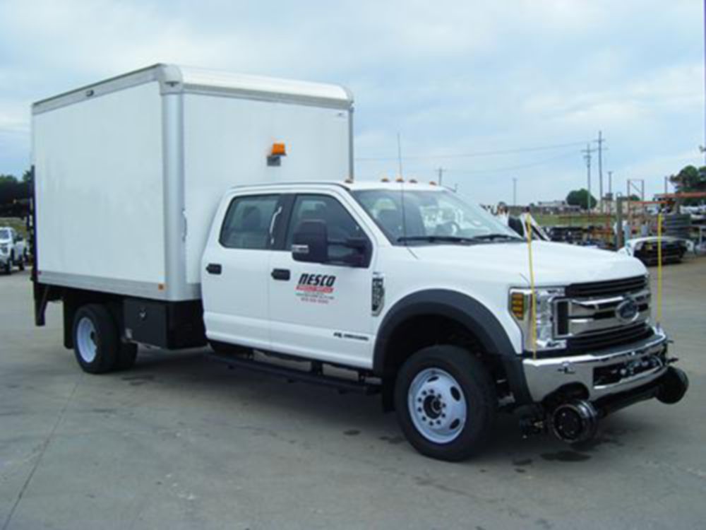 Hi-Rail Box Truck