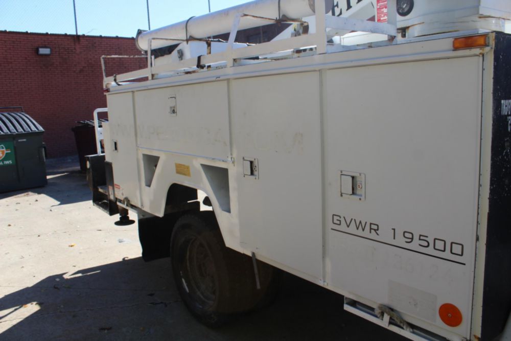 2010 Dodge 5500 4x4 ETI ETC MH-37IH Material Handler Bucket Truck
