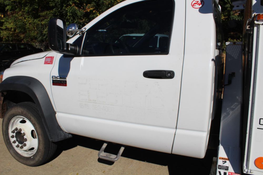 2010 Dodge 5500 4x4 ETI ETC MH-37IH Material Handler Bucket Truck