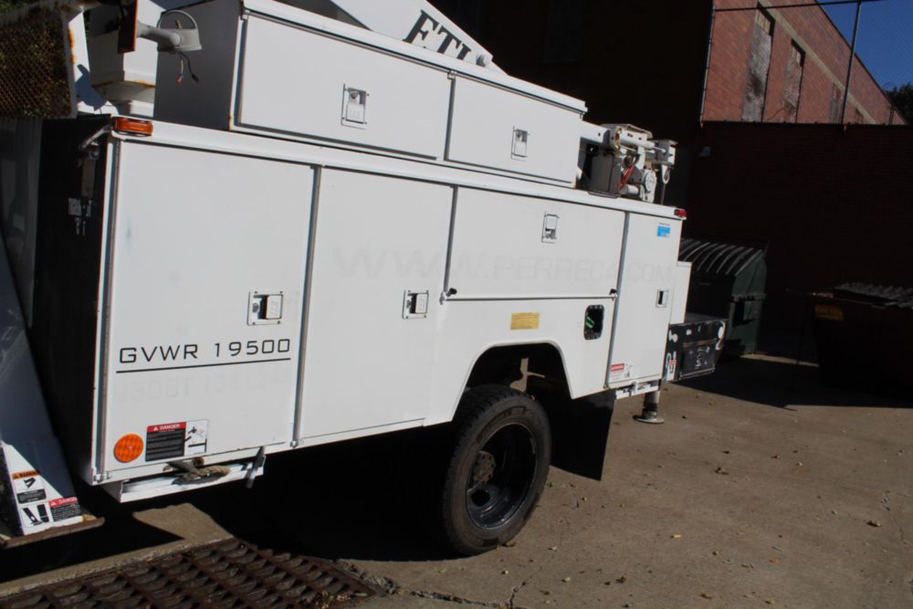 2010 Dodge 5500 4x4 ETI ETC MH-37IH Material Handler Bucket Truck
