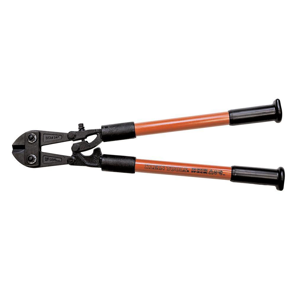 Klein Tools Bolt Cutter, Fiberglass Handle, 36.5"