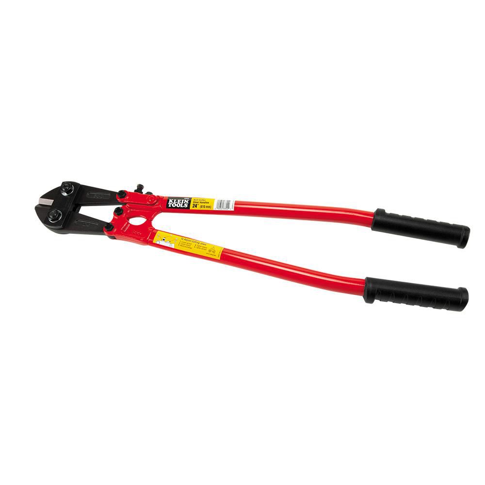Klein Tools Bolt Cutter, Steel Handle, 24"