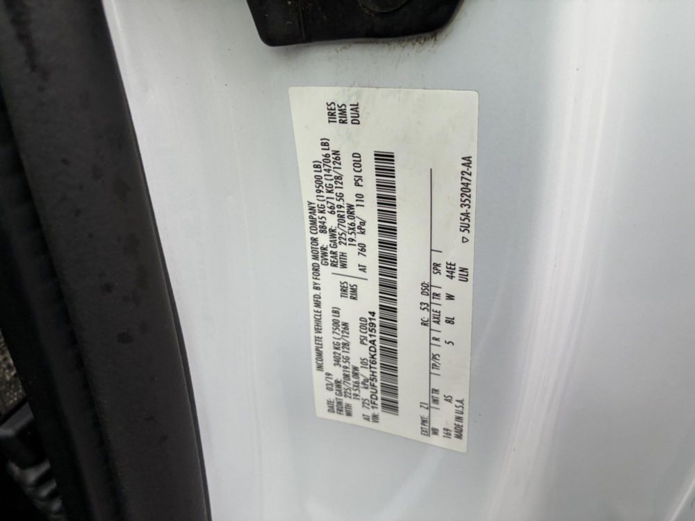 2019 Ford F-550 4x4 Powerstroke Posi-Plus Cable Placer Truck