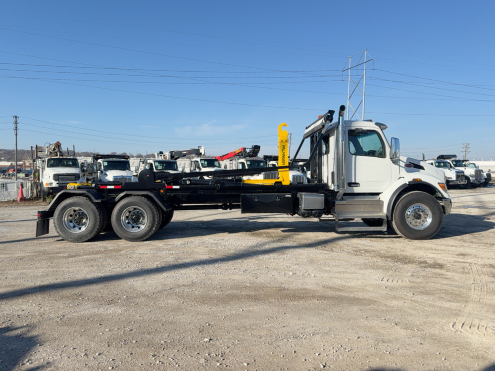 2025 Peterbilt 548 6x4 Palfinger HT 500 L TEC Hook Lift Truck