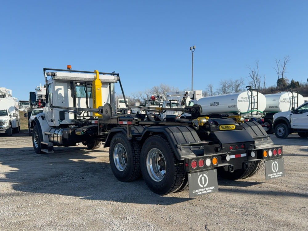 2025 Peterbilt 548 6x4 Palfinger HT 500 L TEC Hook Lift Truck