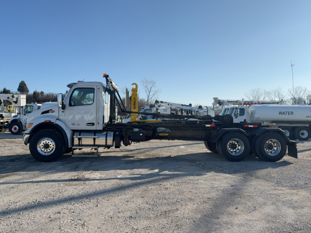 2025 Peterbilt 548 6x4 Palfinger HT 500 L TEC Hook Lift Truck