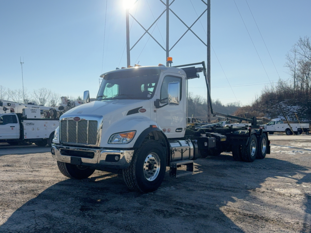 2025 Peterbilt 548 6x4 Palfinger HT 500 L TEC Hook Lift Truck