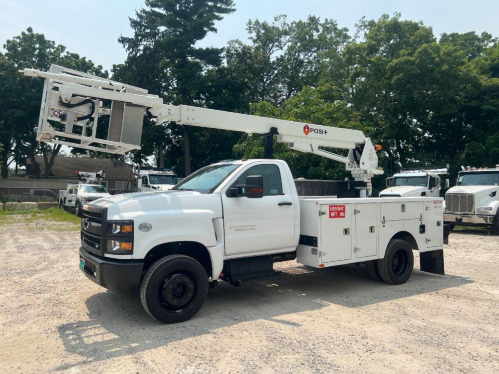 2022 Chevy 5500 4x2 Posi+ 700-40 Cable Placer Truck