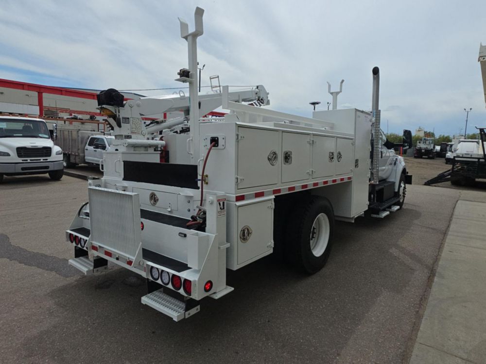 2026 Ford F750 4x2 Stellar 5521 USED Hi-Rail Service Truck