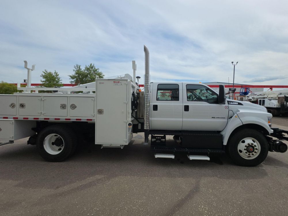 2026 Ford F750 4x2 Stellar 5521 USED Hi-Rail Service Truck