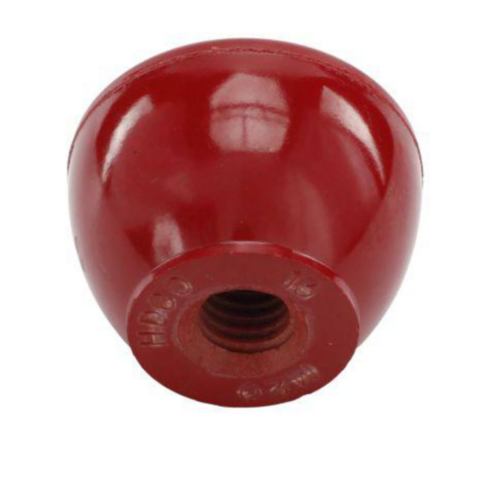 KNOB STOP RED 7/16-14 THD