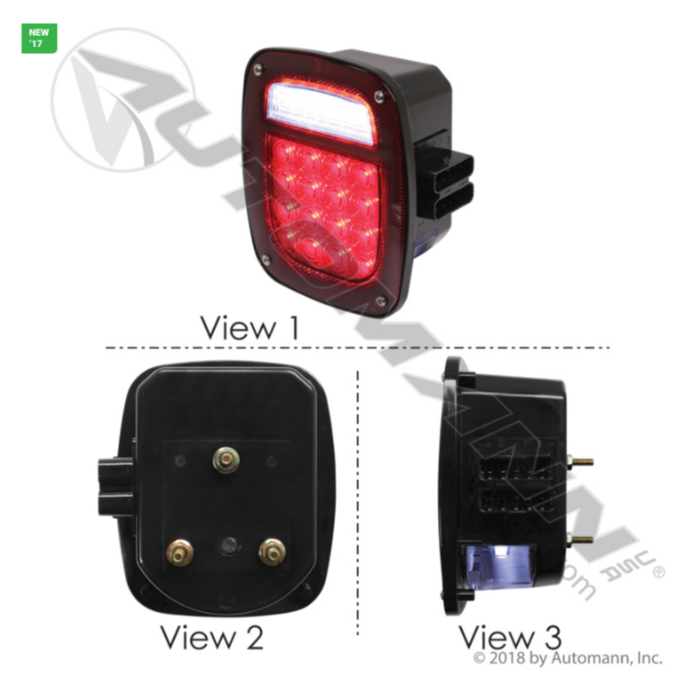 Automann S/T/T Box Light LED Double Metri-Pack