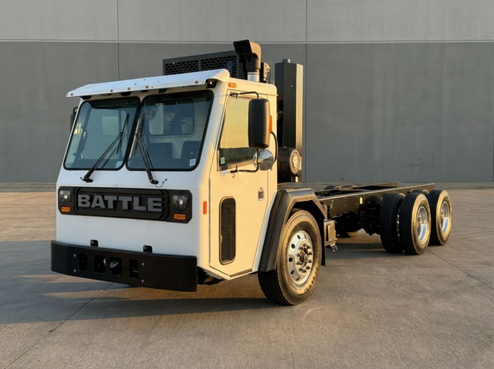 2024 Battle Motors LNT Striker Electric 6x4 Cab & Chassis