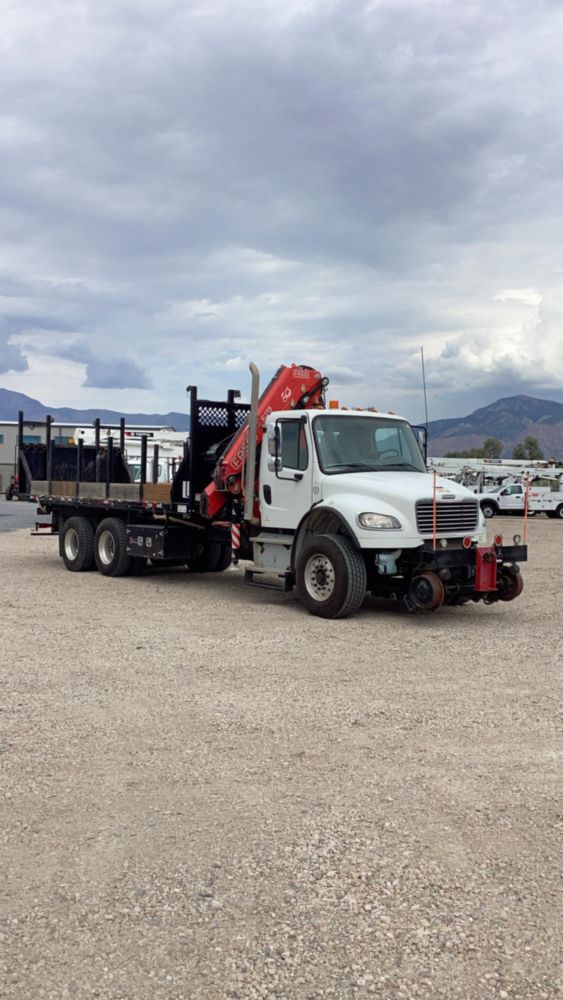 2018 Freightliner M2106 6x4 Fassi F175A.2.24 Hi-Rail Knuckle Boom Truck