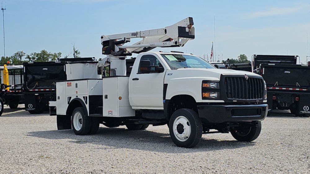 2020 International CV515 4x4 Versalift SST-40-EIH Bucket Truck