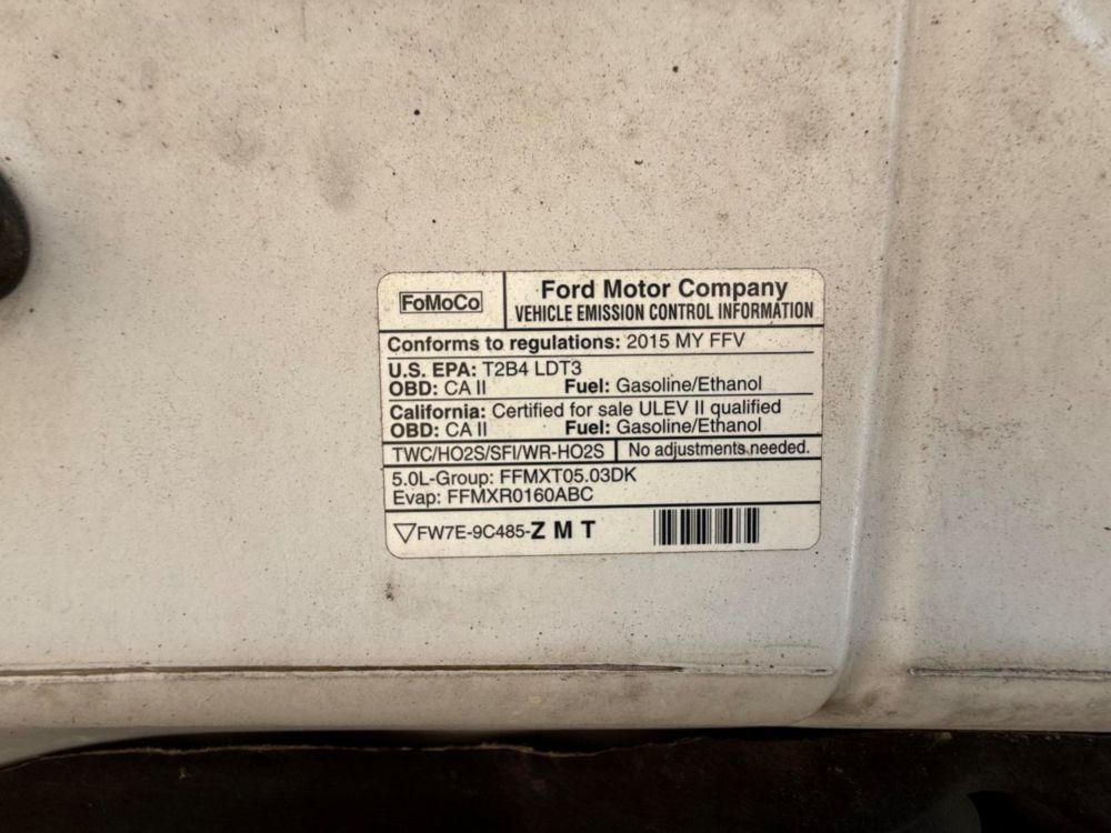 2015 Ford F-150 Crew Cab 4x4 Pickup Truck