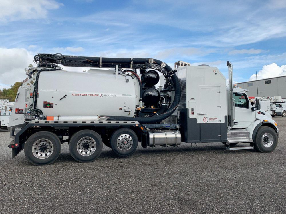 2026 Peterbilt 548 8x4 Tornado Global Hydrovac F3 ECOLITE Hydrovac Truck