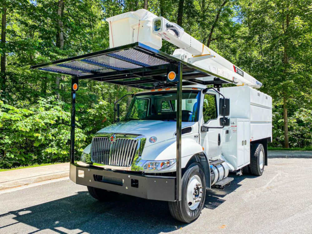 56 ft Forestry Bucket Truck Rental Custom Truck One Source