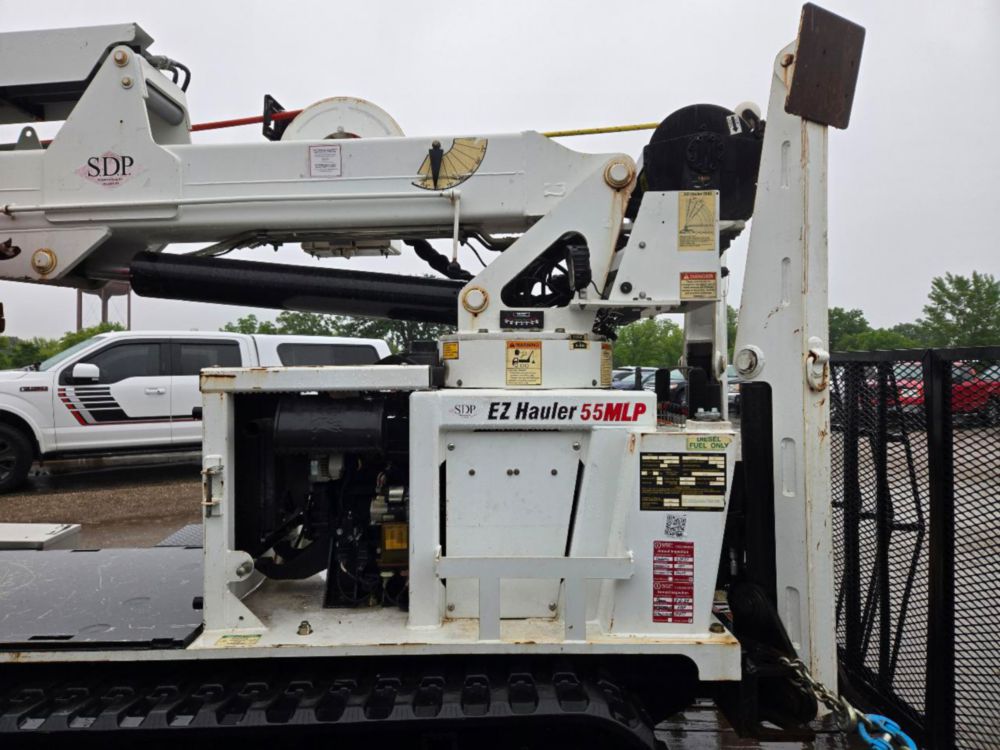 2017 SDP EZ Hauler 55MLP Mini Digger Derrick With SDP Support Trailer.