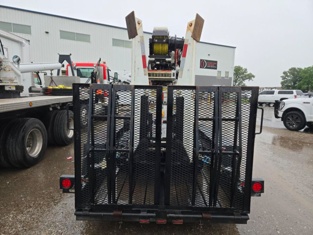 2017 SDP EZ Hauler 55MLP Mini Digger Derrick With SDP Support Trailer.