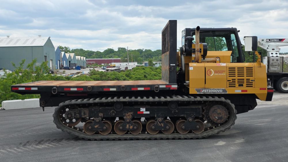 2018 Morooka MST3000VD Crawler Carrier W/Flatbed