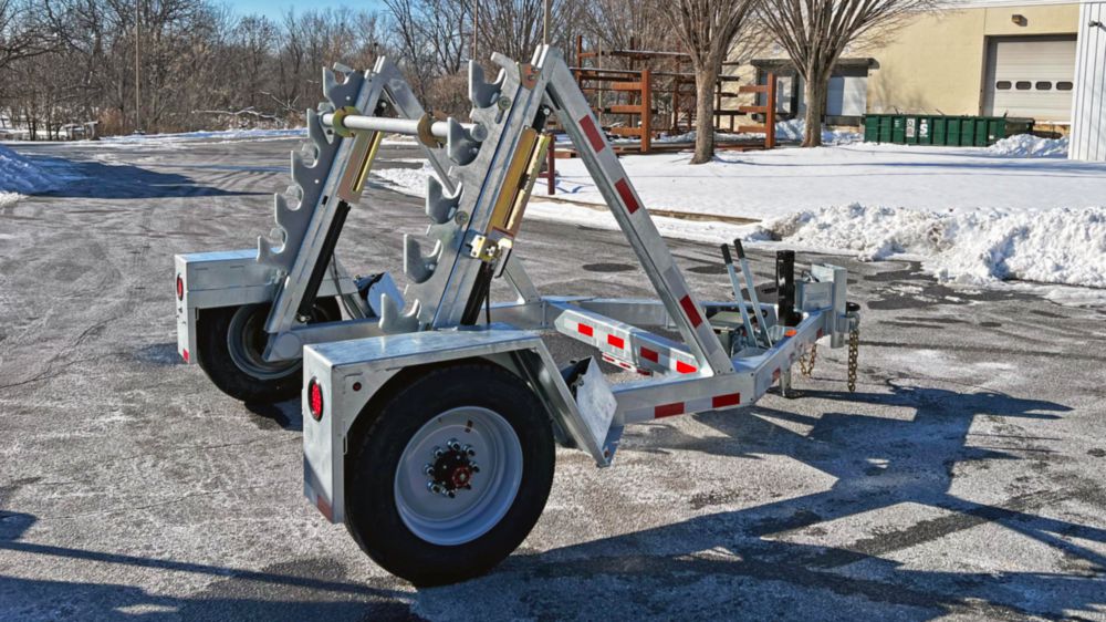1 Reel 8,500 lbs Trailer