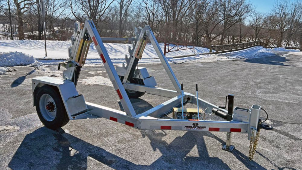 1 Reel 8,500 lbs Trailer