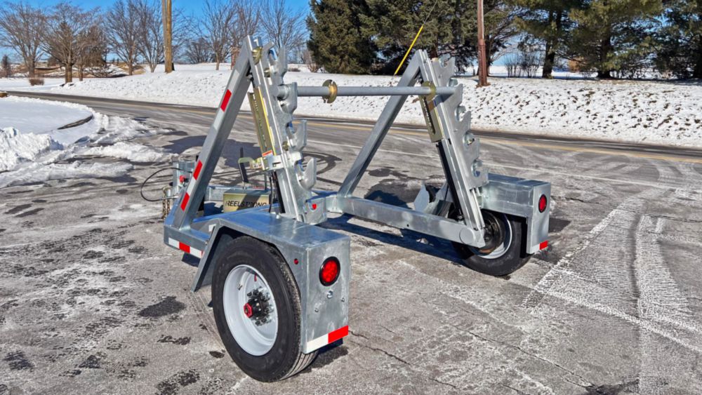 1 Reel 8,500 lbs Trailer