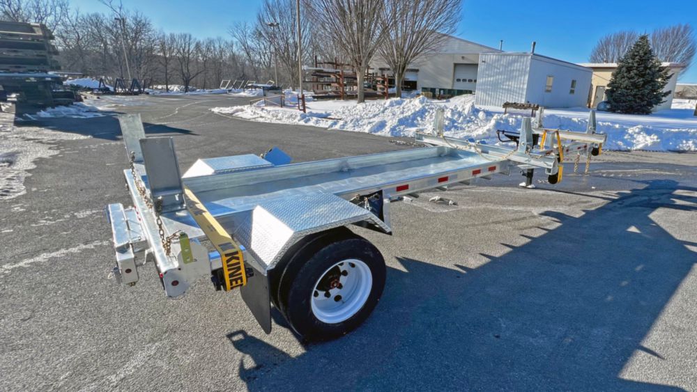 12,850 lbs 41' (Extended) Material Box Pole Trailer