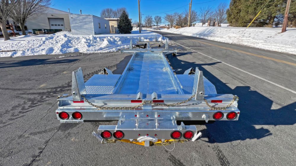 12,850 lbs 41' (Extended) Material Box Pole Trailer