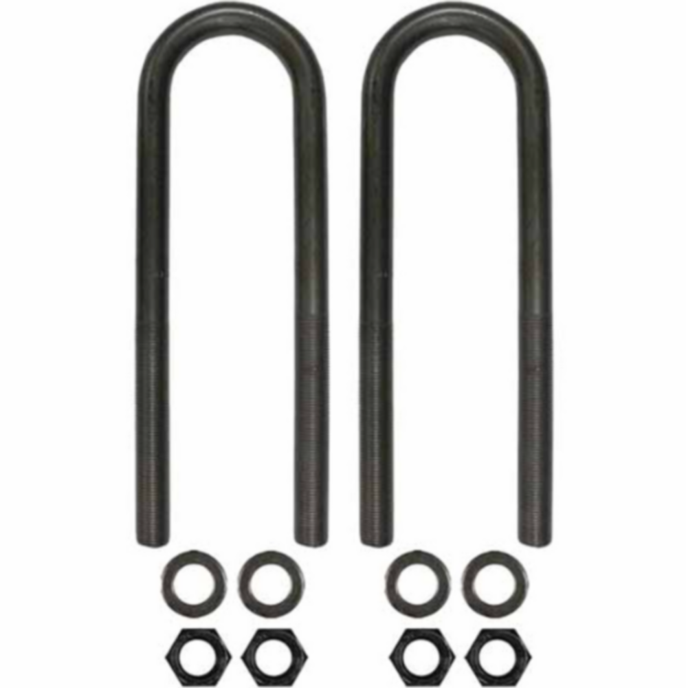 Automann U Bolt Kit RND 7/8in X 3in X 10-1/2in