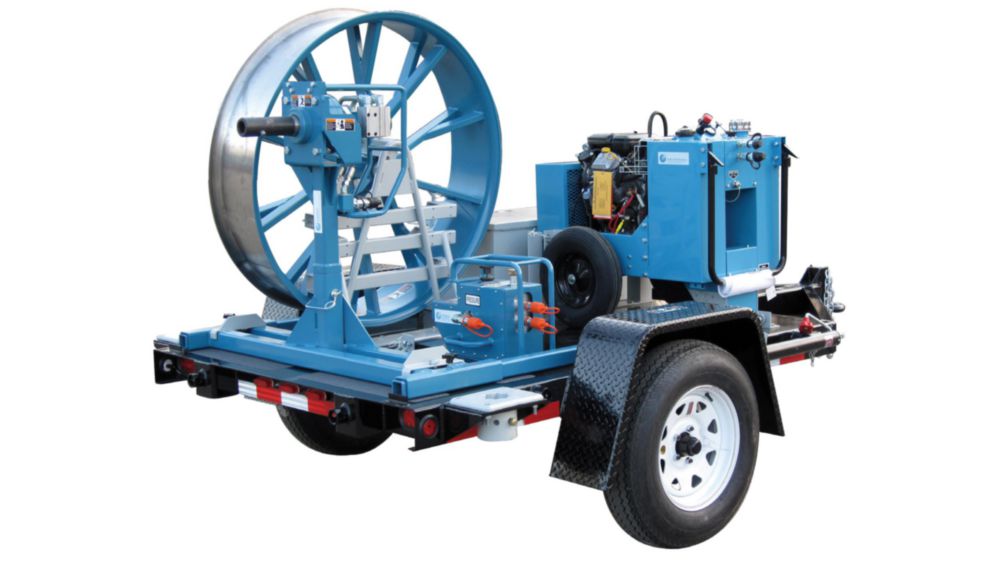 1,100 lbs Underground Puller