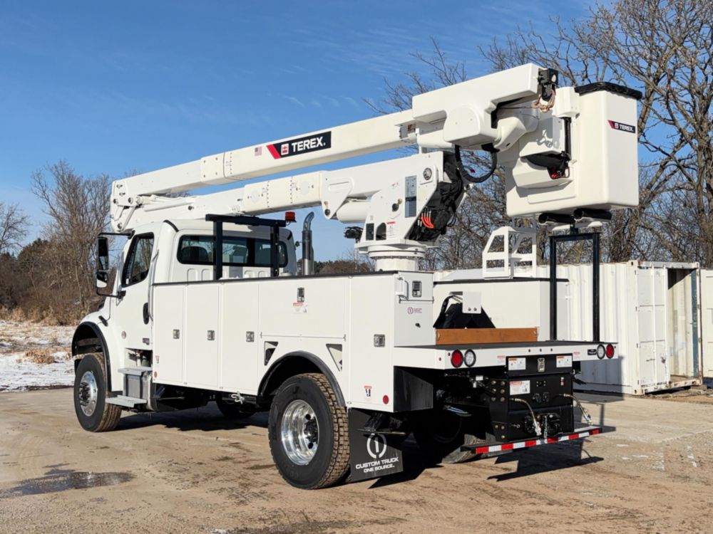 2026 Freightliner M2106 4x4 Terex Utilities TC55 Optima Bucket Truck