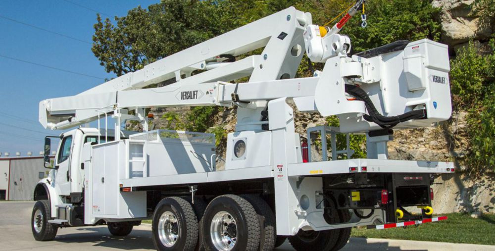 95 ft Insulated Material Handling AWD Transmission Bucket Truck
