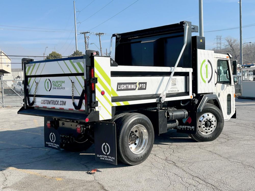 2023 Battle Motors LNT 4x2 10' Load King Electric Dump Truck