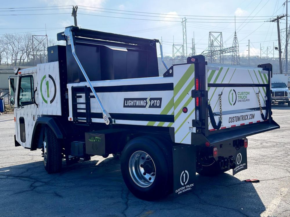 2023 Battle Motors LNT 4x2 10' Load King Electric Dump Truck