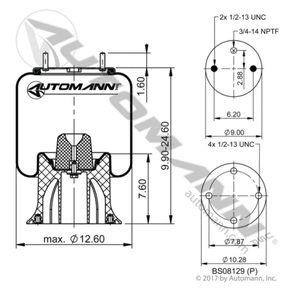 Automann Air Spring Rolling Lobe